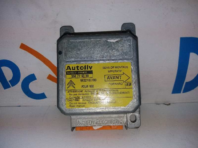 Recambio de centralita airbag para citroën xsara picasso 1.6 básico referencia OEM IAM 550776300 9632167780  Recambio de centralita airbag para citroën xsara picasso 1.6 básico referencia OEM IAM 550776300 9632167780
