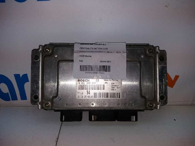 Recambio de centralita motor uce para citroën xsara picasso 1.6 básico referencia OEM IAM 0261206633 9637839580 