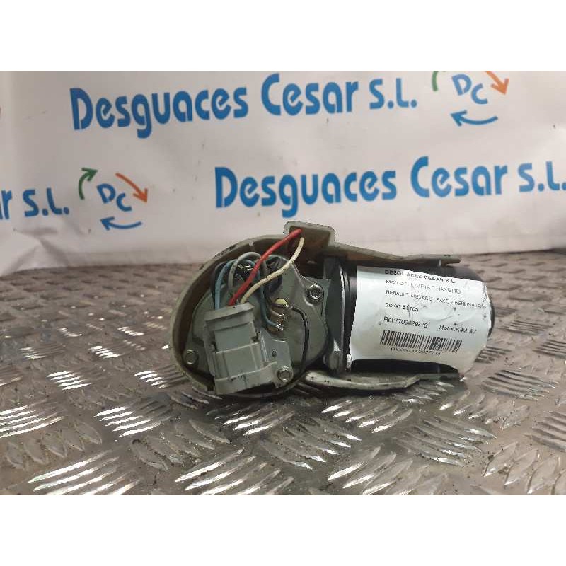 Recambio de motor limpia trasero para renault megane i fase 2 berlina (ba0) 1.6 16 v rt (ba04) referencia OEM IAM 7700429876  