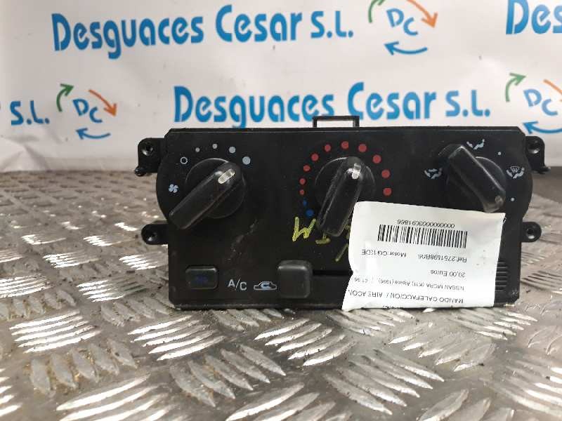 Recambio de mando calefaccion / aire acondicionado para nissan micra (k11) alpine (1996) referencia OEM IAM 2751598B05   Recambio de mando calefaccion / aire acondicionado para nissan micra (k11) alpine (1996) referencia OEM IAM 2751598B05