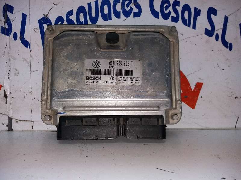 Recambio de centralita motor uce para seat toledo (1m2) select referencia OEM IAM 0281010060 038906012T 