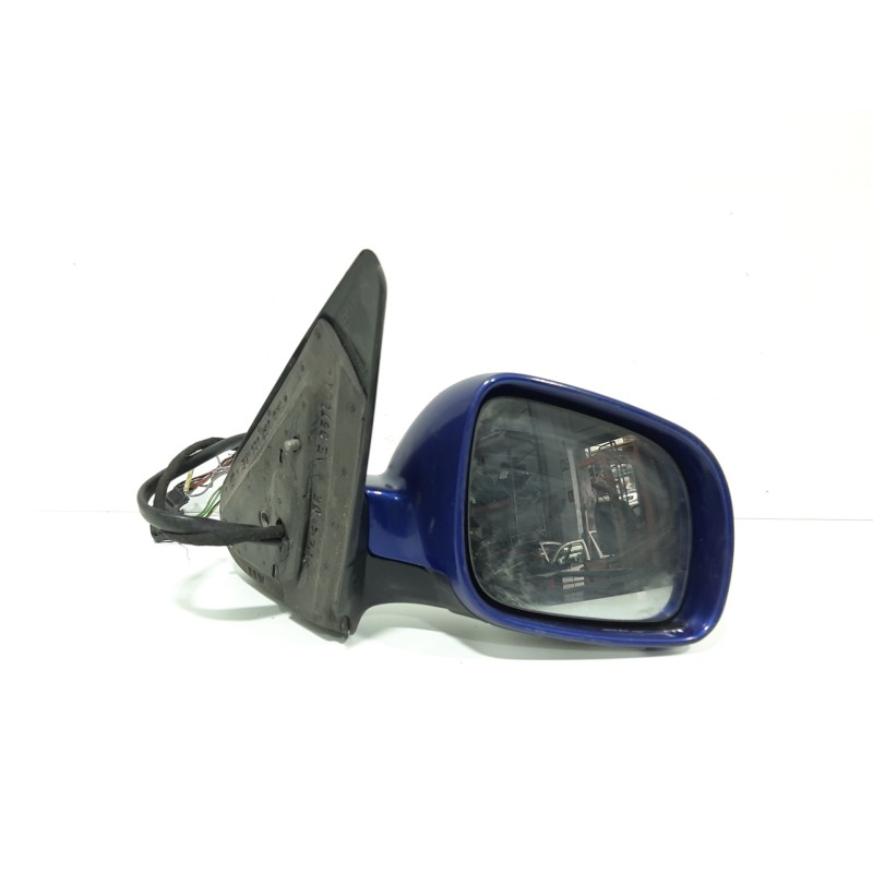 Recambio de retrovisor derecho para seat toledo (1m2) select referencia OEM IAM  AZUL ELÉCTRICO