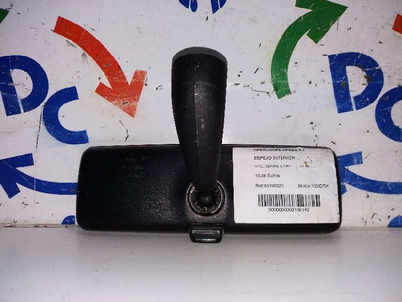 Recambio de espejo interior para opel zafira a opc referencia OEM IAM 93190321  