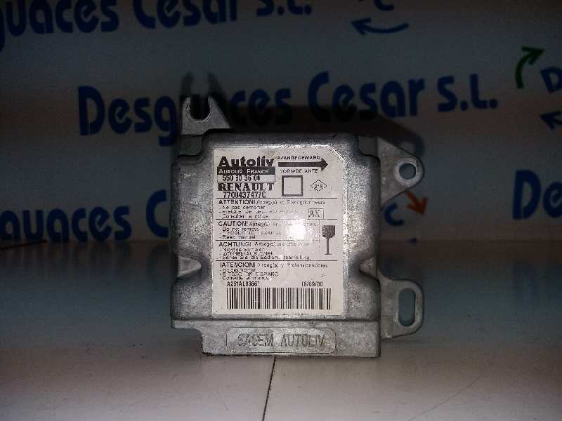 Recambio de centralita airbag para renault megane i fase 2 berlina (ba0) 1.6 16 v rt (ba04) referencia OEM IAM 550803600 7700437 Recambio de centralita airbag para renault megane i fase 2 berlina (ba0) 1.6 16 v rt (ba04) referencia OEM IAM 550803600 7700437