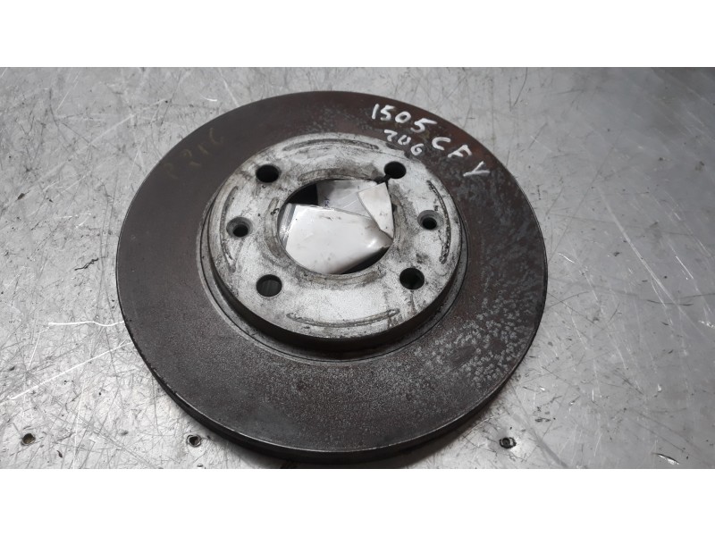 Recambio de disco freno delantero izquierdo para peugeot 206 berlina x-line referencia OEM IAM   