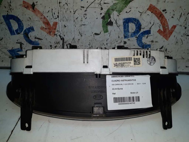 Recambio de cuadro instrumentos para kia carnival ii 2.9 cdri ex referencia OEM IAM   