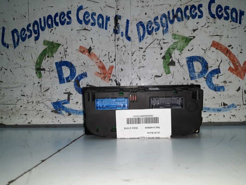Recambio de mando calefaccion / aire acondicionado para opel astra g berlina comfort referencia OEM IAM 24463969  