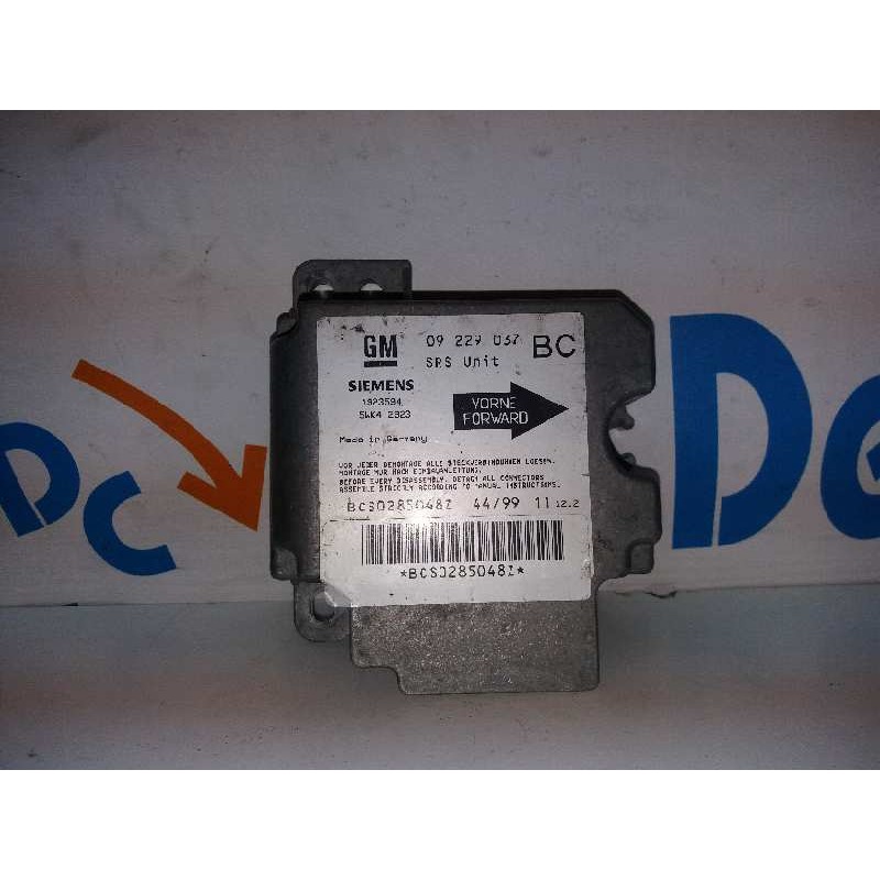 Recambio de centralita airbag para opel astra g berlina comfort referencia OEM IAM 5WK42923 09229037BC 