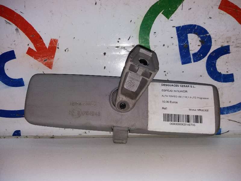 Recambio de espejo interior para alfa romeo 156 (116) 1.9 jtd progression referencia OEM IAM   