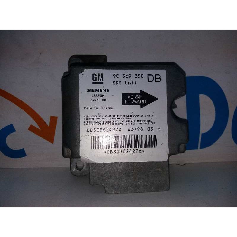 Recambio de centralita airbag para opel vectra b caravan básico referencia OEM IAM 5WK4188 90569350DB 