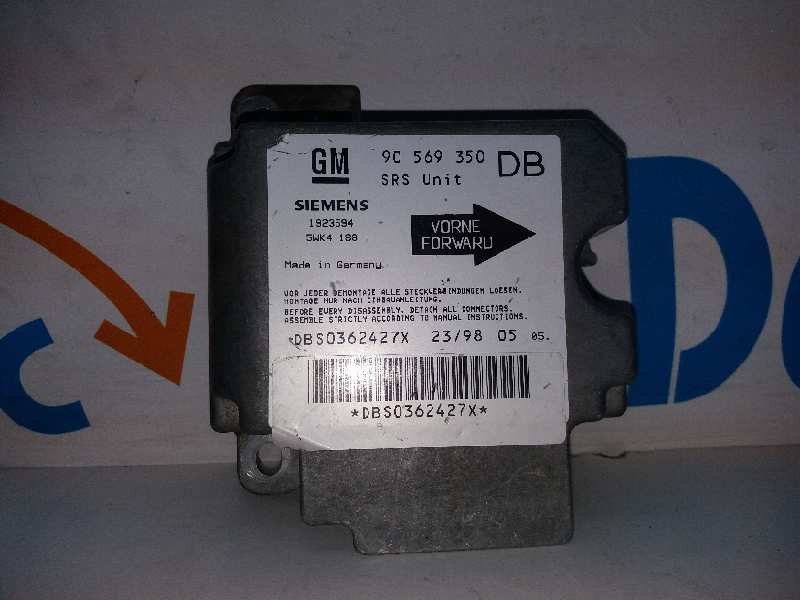 Recambio de centralita airbag para opel vectra b caravan básico referencia OEM IAM 5WK4188 90569350DB 