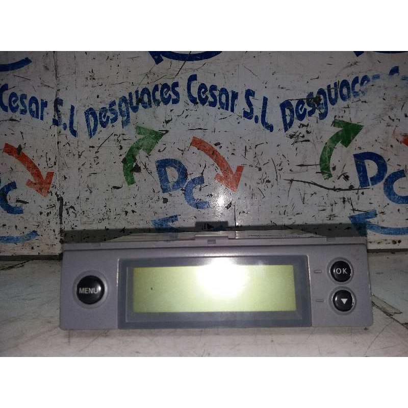 Recambio de pantalla multifuncion para nissan micra (k12e) acenta referencia OEM IAM   