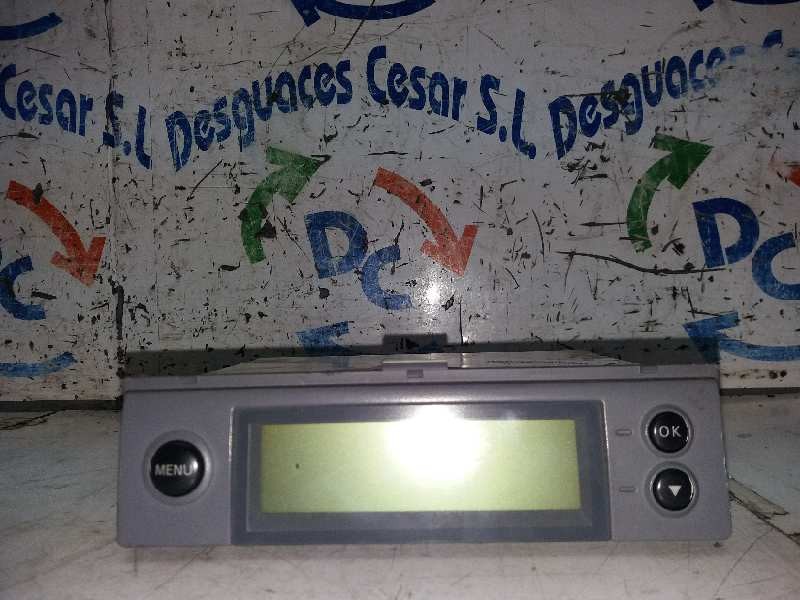 Recambio de pantalla multifuncion para nissan micra (k12e) acenta referencia OEM IAM   