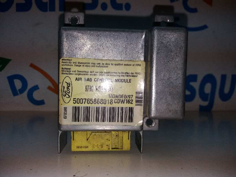 Recambio de centralita airbag para ford mondeo berlina (gd) ambiente referencia OEM IAM 97BG14B056DD CDW162  Recambio de centralita airbag para ford mondeo berlina (gd) ambiente referencia OEM IAM 97BG14B056DD CDW162
