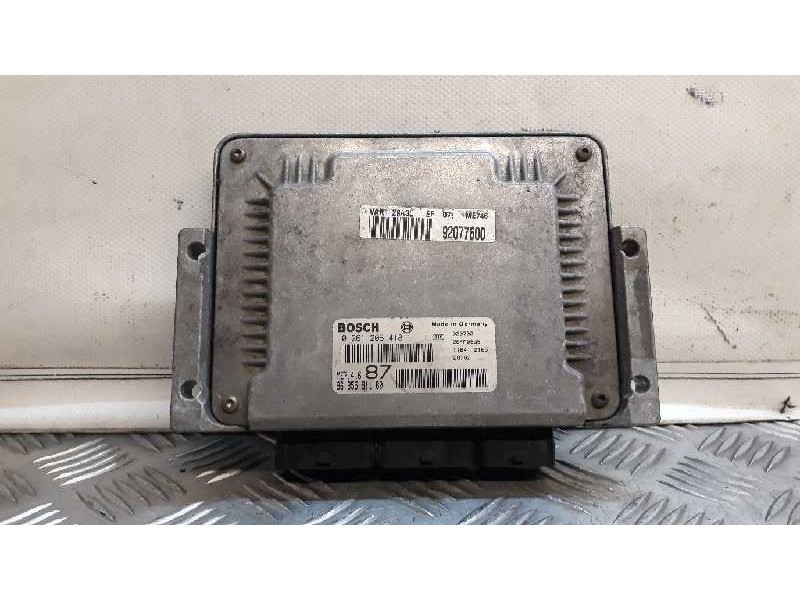 Recambio de centralita motor uce para peugeot 607 (s1) básico referencia OEM IAM 0261206418  