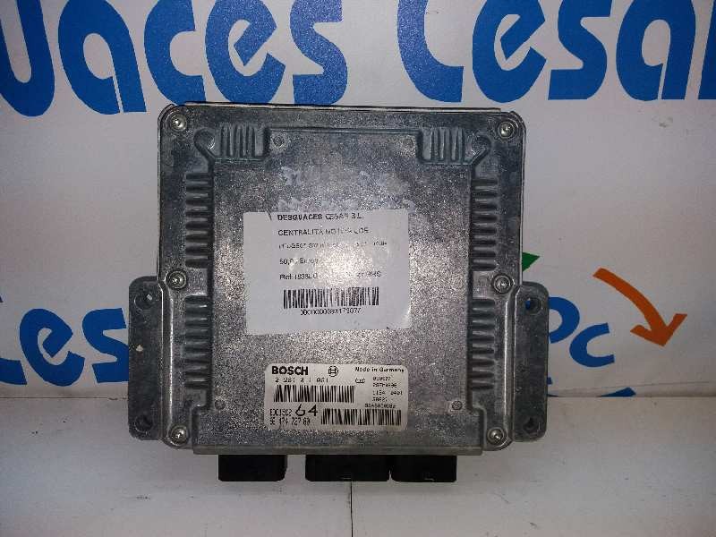 Recambio de centralita motor uce para peugeot 307 (s1) xs referencia OEM IAM 0281011081 9647472780 1938LG