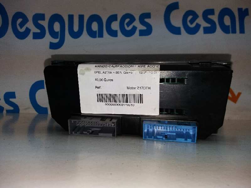 Recambio de mando calefaccion / aire acondicionado para opel astra h ber. cosmo referencia OEM IAM 901513120000  