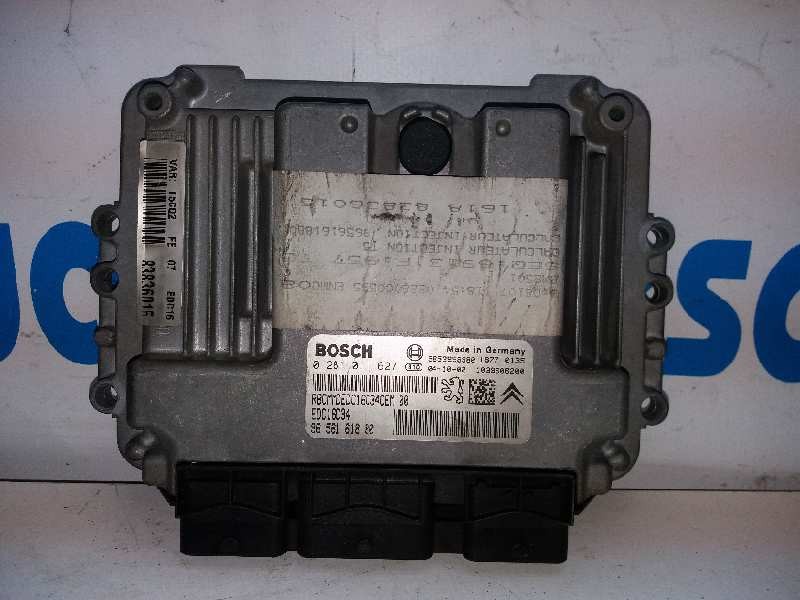 Recambio de centralita motor uce para peugeot 307 break/sw (s2) sw referencia OEM IAM 0281011627 9656161880 
