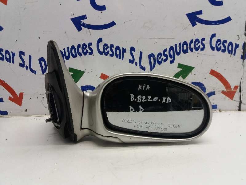 Recambio de retrovisor derecho para kia rio ls berlina (5-ptas.) referencia OEM IAM  PLATA ELECTRICO