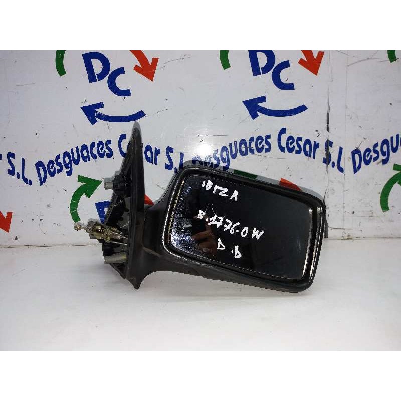 Recambio de retrovisor derecho para seat ibiza (6k) sxe referencia OEM IAM  NEGRO MANUAL