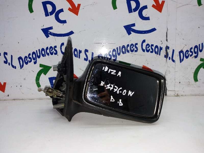 Recambio de retrovisor derecho para seat ibiza (6k) sxe referencia OEM IAM  NEGRO MANUAL