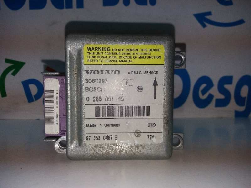 Recambio de centralita airbag para volvo s40 berlina 2.0 16v referencia OEM IAM 0285001146 30611293 