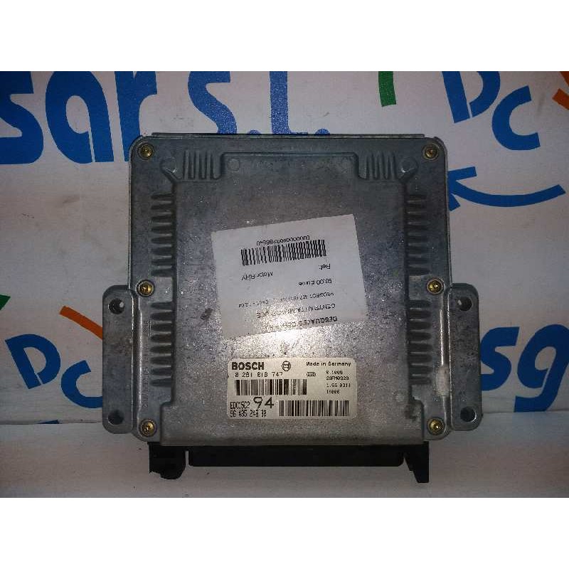 Recambio de centralita motor uce para peugeot 307 (s1) xr referencia OEM IAM 0281010747 9643524880 