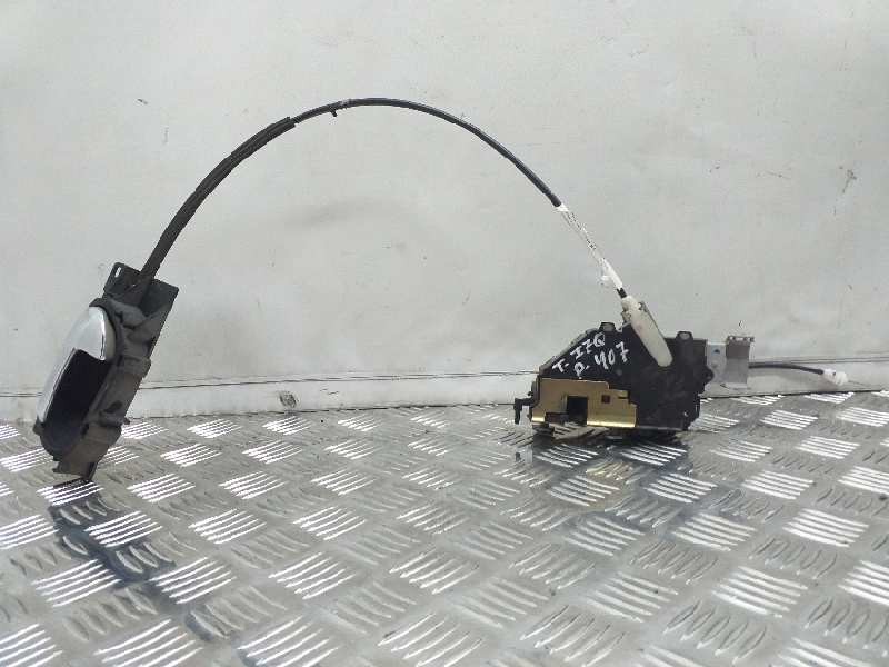 Recambio de cerradura puerta trasera izquierda para peugeot 407 st confort pack referencia OEM IAM   