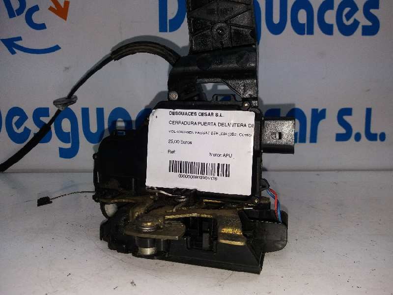 Recambio de cerradura puerta delantera derecha para volkswagen passat berlina (3b2) comfortline referencia OEM IAM   