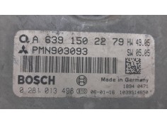 Recambio de centralita motor uce para smart forfour cdi (70kw) referencia OEM IAM 6391502279   2