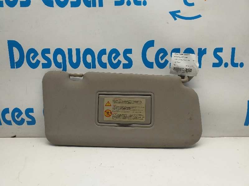 Recambio de parasol derecho para nissan x-trail (t30) comfort referencia OEM IAM   