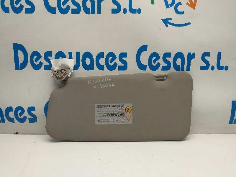 Recambio de parasol derecho para nissan x-trail (t30) comfort referencia OEM IAM   