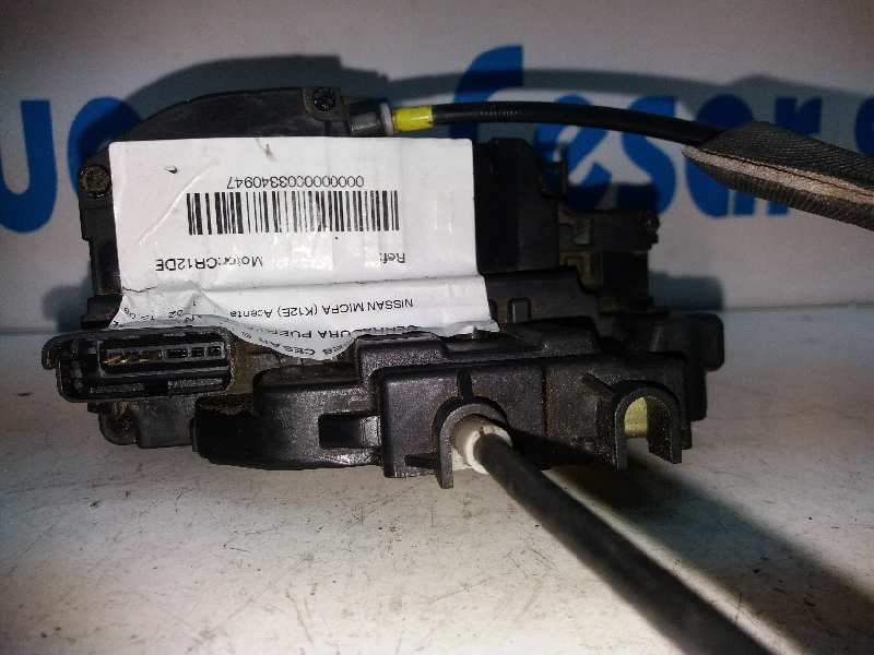 Recambio de cerradura puerta delantera derecha para nissan micra (k12e) acenta referencia OEM IAM   