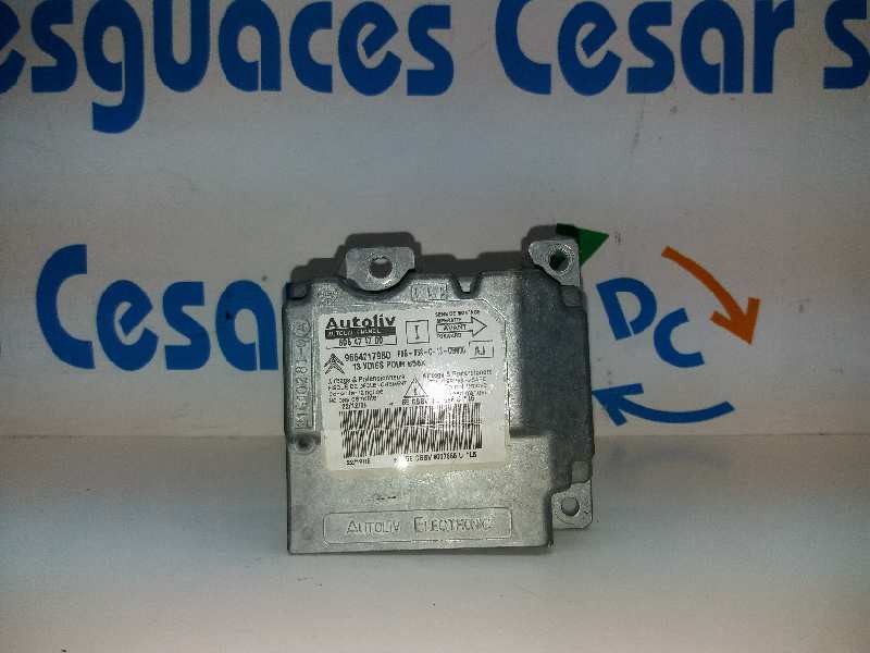 Recambio de centralita airbag para citroën c4 picasso sx referencia OEM IAM 606474700 9664217980 