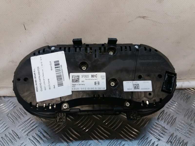 Recambio de cuadro instrumentos para seat leon (5f1) reference referencia OEM IAM A2C53427456  