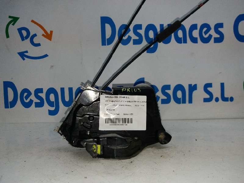 Recambio de cerradura puerta delantera izquierda para toyota prius (nhw30) advance referencia OEM IAM 6904052340  