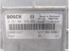 Recambio de centralita motor uce para renault kangoo (f/kc0) alize referencia OEM IAM 0281001878 820059887 HOM7700109062 2