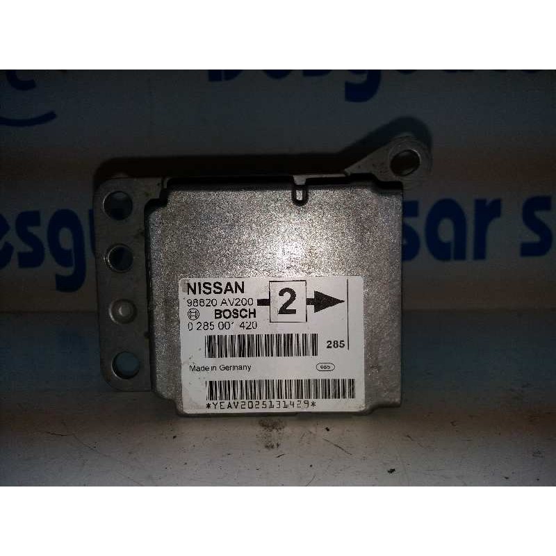 Recambio de centralita airbag para nissan primera berlina (p12) acenta referencia OEM IAM 0285001420 98820AV200 
