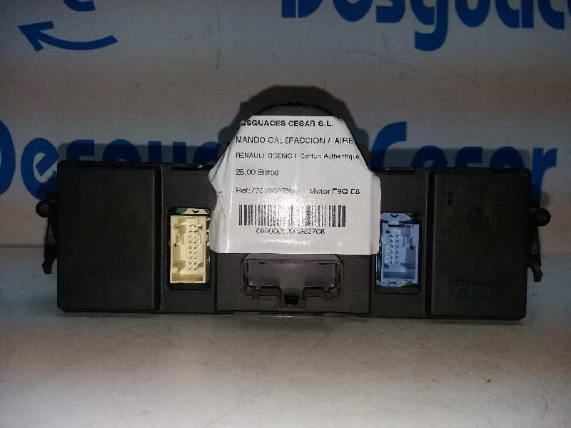 Recambio de mando calefaccion / aire acondicionado para renault scenic ii confort authentique referencia OEM IAM 7701056580  