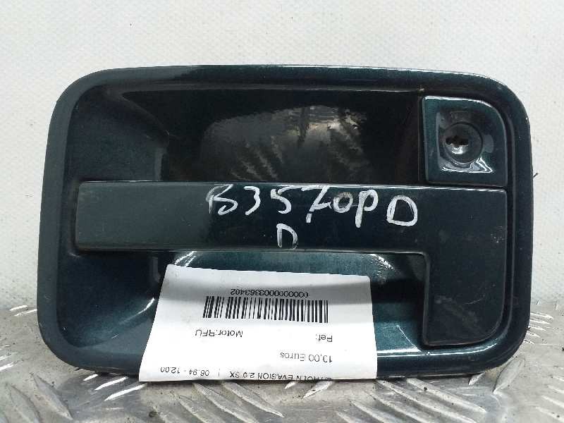 Recambio de maneta exterior delantera derecha para citroën evasion 2.0 sx referencia OEM IAM   