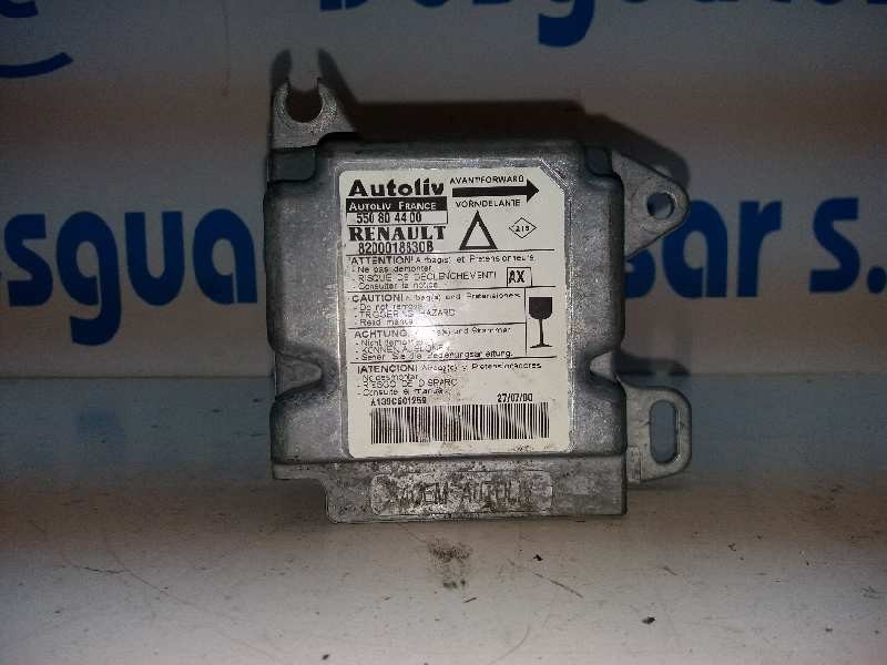 Recambio de centralita airbag para renault laguna (b56) 1.9 dci rt referencia OEM IAM 550804400 8200018830B 