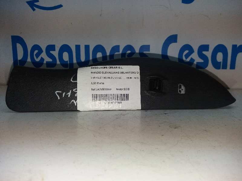 Recambio de mando elevalunas delantero derecho para chrysler neon (pl) 2.0 le referencia OEM IAM 04793859AA  