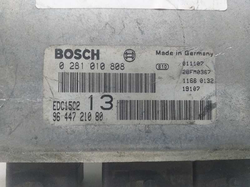 Recambio de centralita motor uce para citroën c5 berlina lx (e) referencia OEM IAM 0281010808 9644721080 