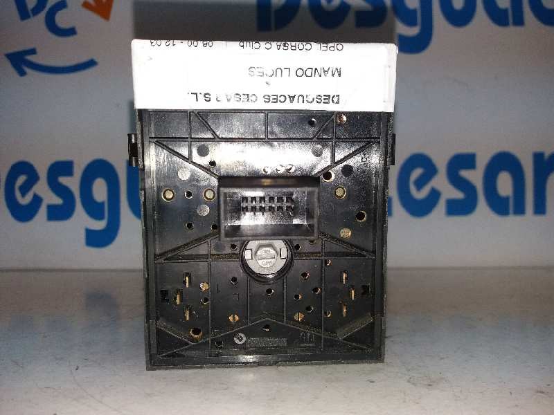 Recambio de mando luces para opel corsa c club referencia OEM IAM 09138124  