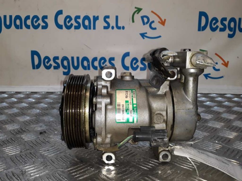 Recambio de compresor aire acondicionado para ford fiesta (cbk) ambiente referencia OEM IAM SD6V12 2S6119D629AE 