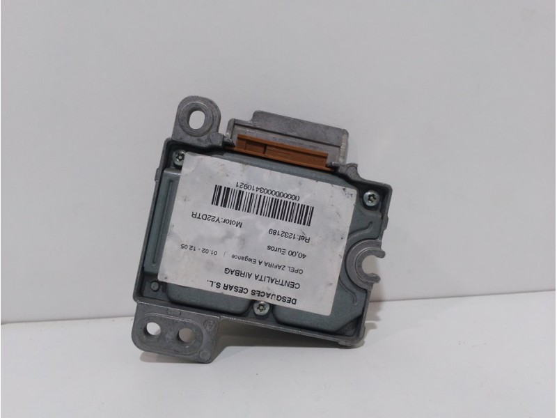 Recambio de centralita airbag para opel zafira a elegance referencia OEM IAM 330518650 09229302 