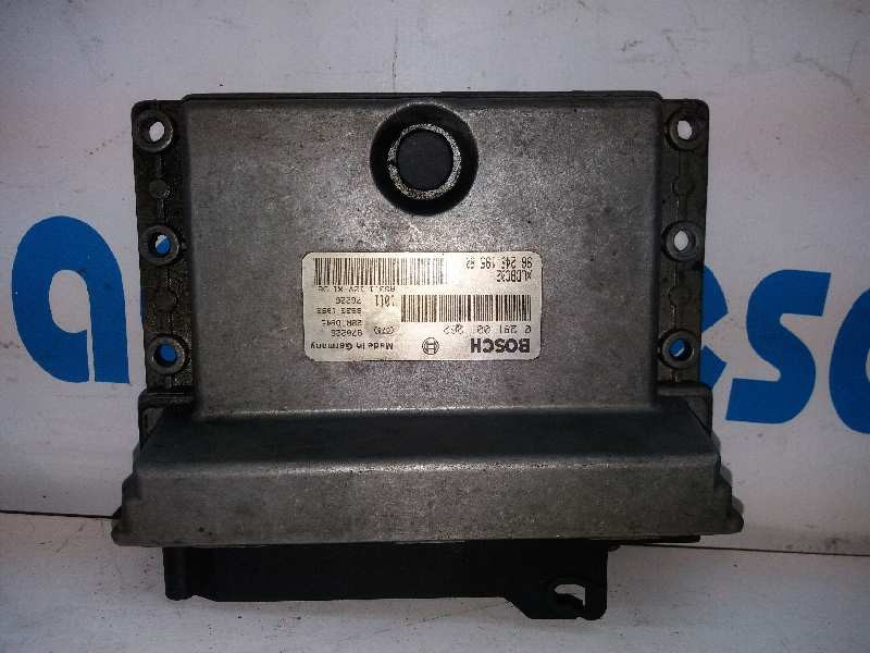 Recambio de centralita motor uce para peugeot 206 berlina gt referencia OEM IAM 0281001262 9624519580 