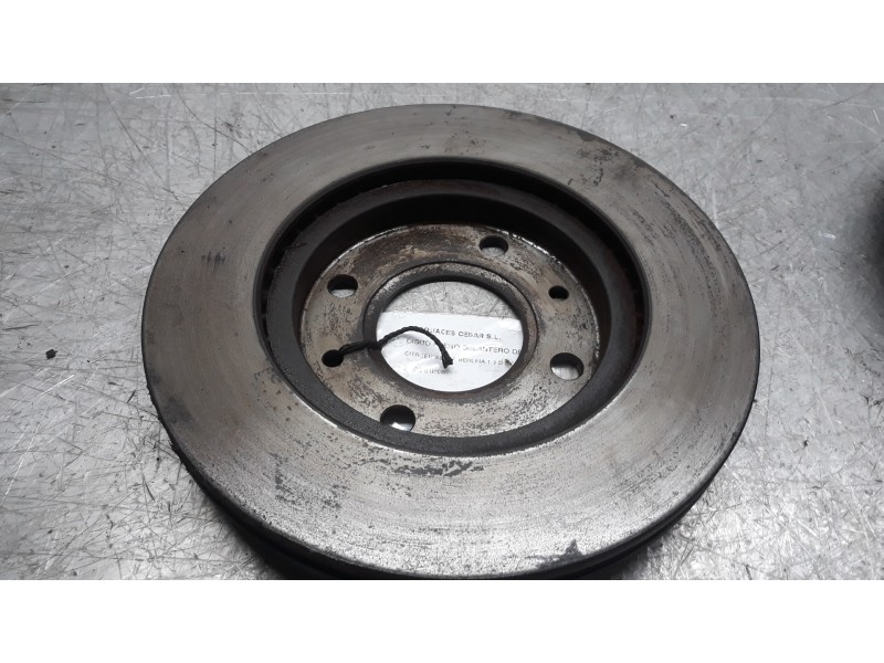 Recambio de disco freno delantero derecho para citroën xsara berlina 1.9 d sx referencia OEM IAM   