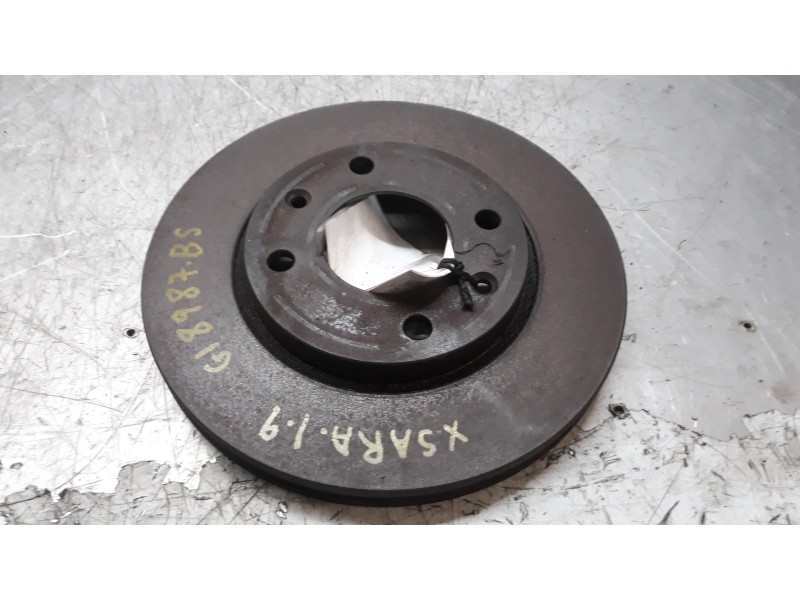 Recambio de disco freno delantero izquierdo para citroën xsara berlina 1.9 d sx referencia OEM IAM   