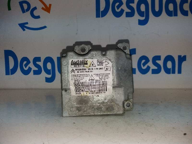 Recambio de centralita airbag para citroën c4 berlina collection referencia OEM IAM 603726100 9662643980 OFERTA
